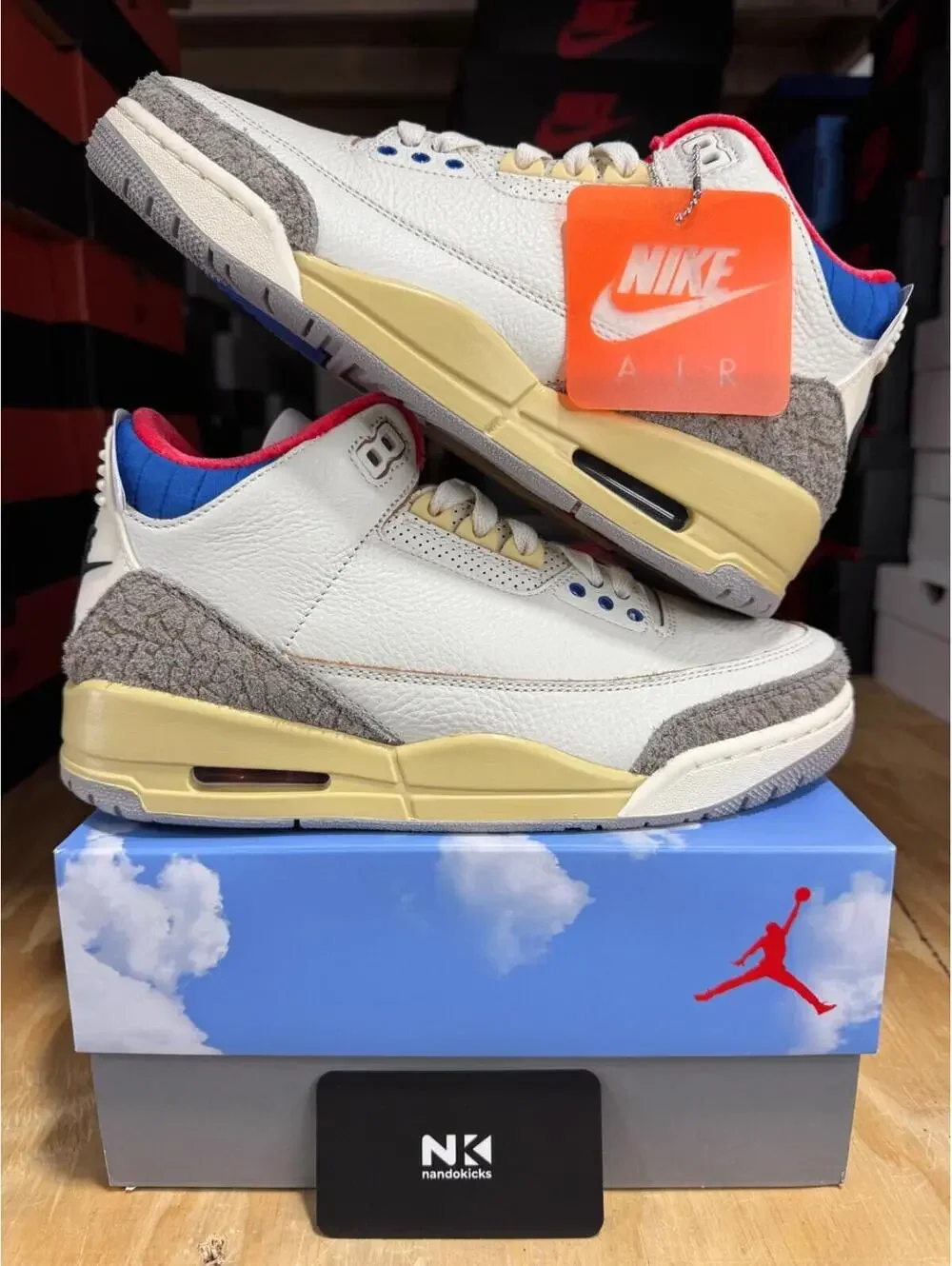 Air Jordan 3 Retro 'Seoul 2.0' IB1482-100 BRAND NEW MENS SIZE 12
